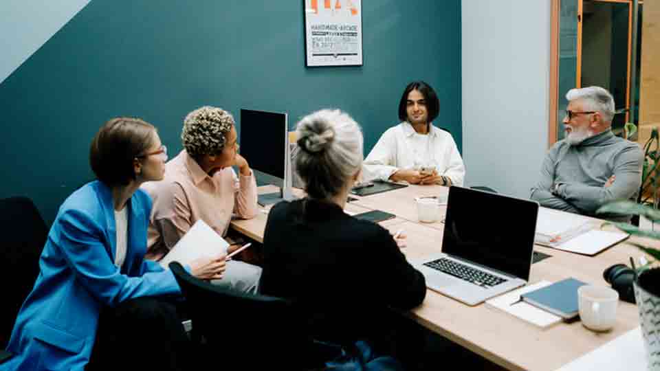 Image showing a Team of people meeting